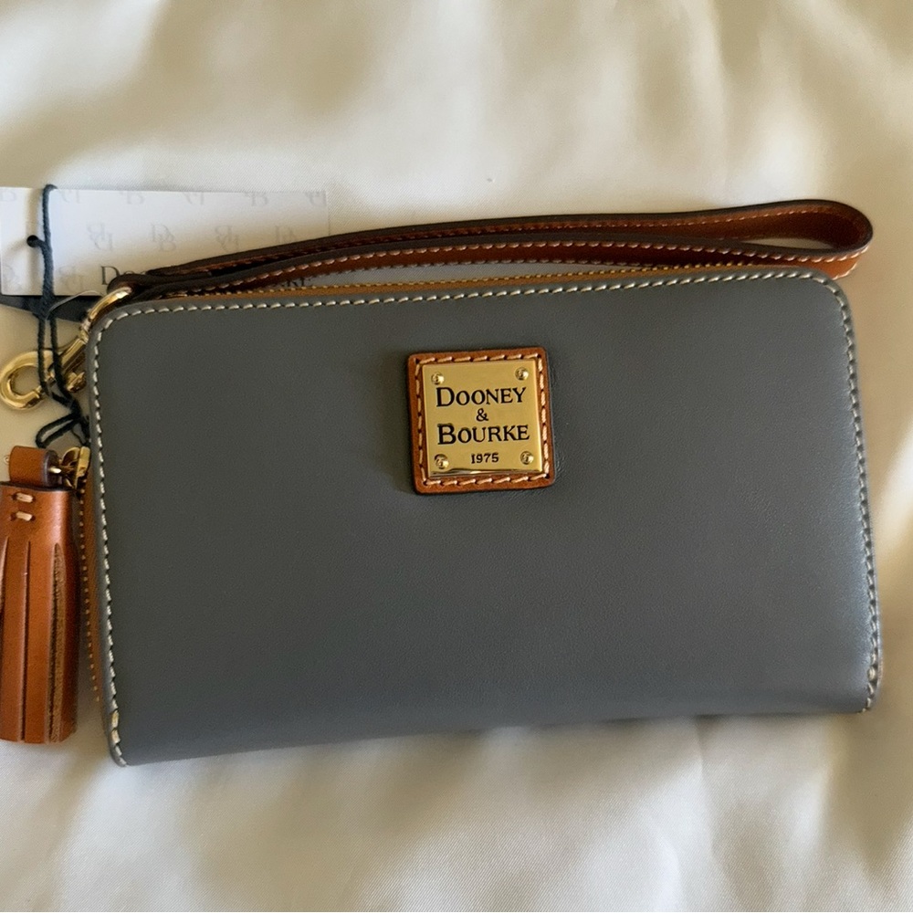 Dooney & Bourke Brown and Red Wallet